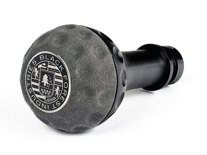 BFI Heavy Weight Shift Knob SCHWARZ - Golf Ball - Gray Alcantara (VW/Audi Fitment)