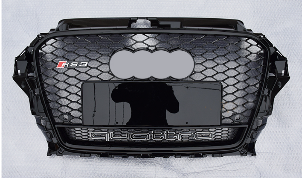 Audi RS3 Honeycomb Front Grille - Quattro | (2013-2016) 8V A3/S3