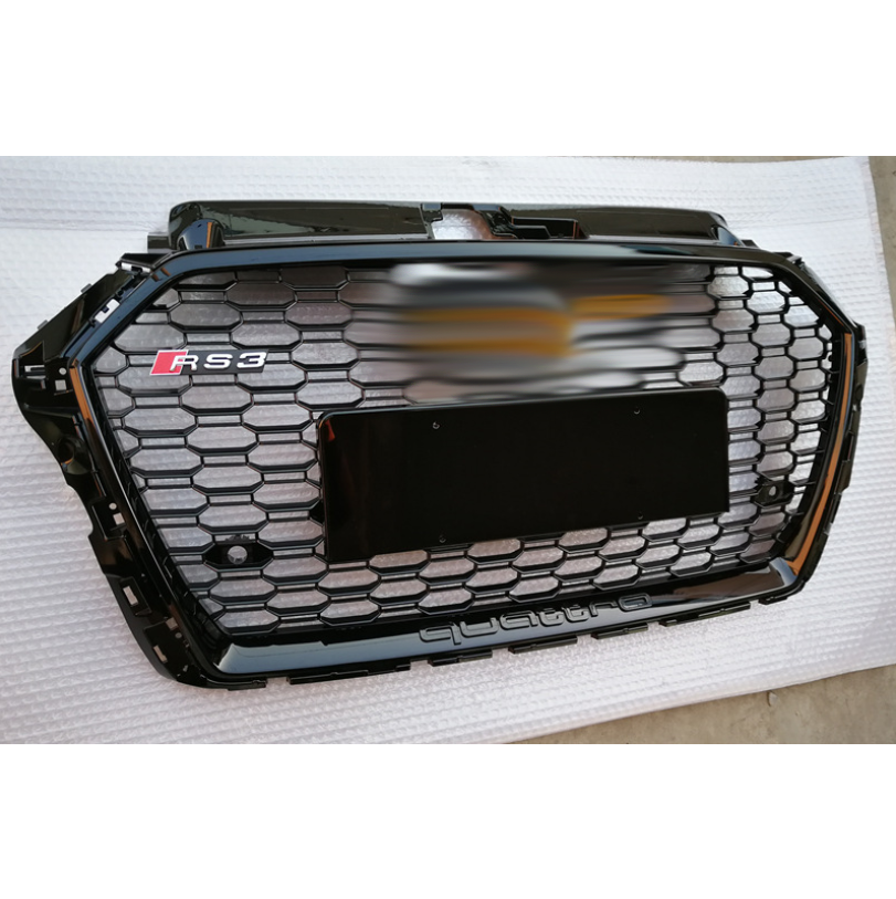 Audi RS3 Honeycomb Front Grille | (2017-2020) 8V.5 A3/S3