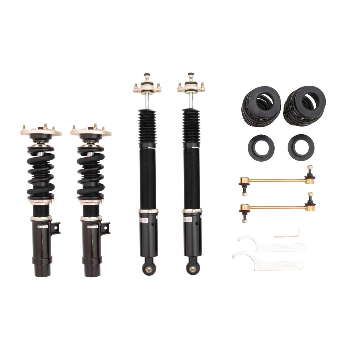 BC Racing BR-Series Coilover System - BMW / E46 3-Series Coupe / Sedan