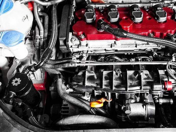 IE 2.0T FSI Catch Can Kit For IE Billet Valve Cover | Fits MK5, MK6 Golf R, Mk2 TTS