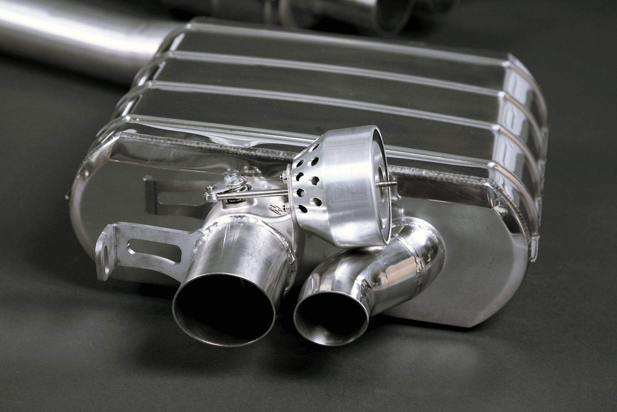 Capristo Valved Exhaust with Mid-Silencer Delete Pipes | Audi RS5 B8
