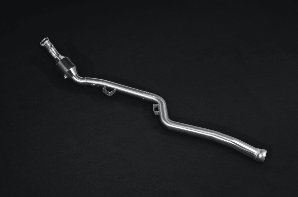 Mercedes AMG 5.5L BiTurbo Downpipe with Sports Cats 200 Cell