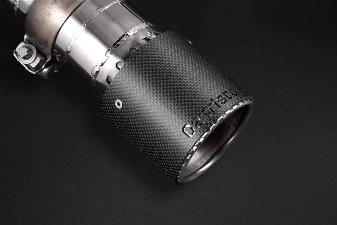 Mclaren 720S – Valved Exhaust with Sports Cats 100 Cell and Carbon Fiber Tips (CES3)
