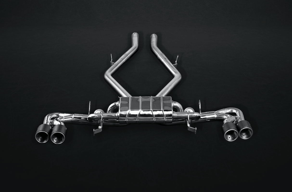 Alfa Romeo Giulia Quadrifoglio - Valved Exhaust System WITH Mid Pipes