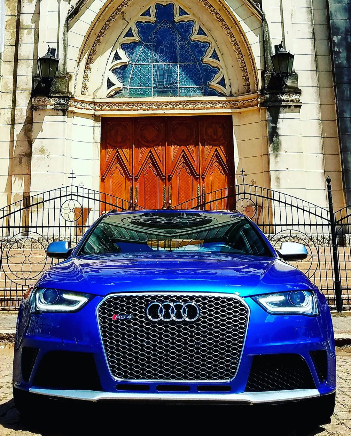 Audi RS4 Honeycomb Front Grille | (2013-2016) B8.5 A4/S4
