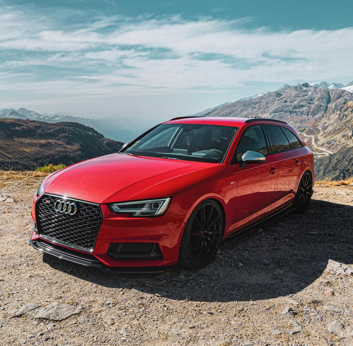Audi RS4 Honeycomb Front Grille | (2017-2019) B9 A4/S4