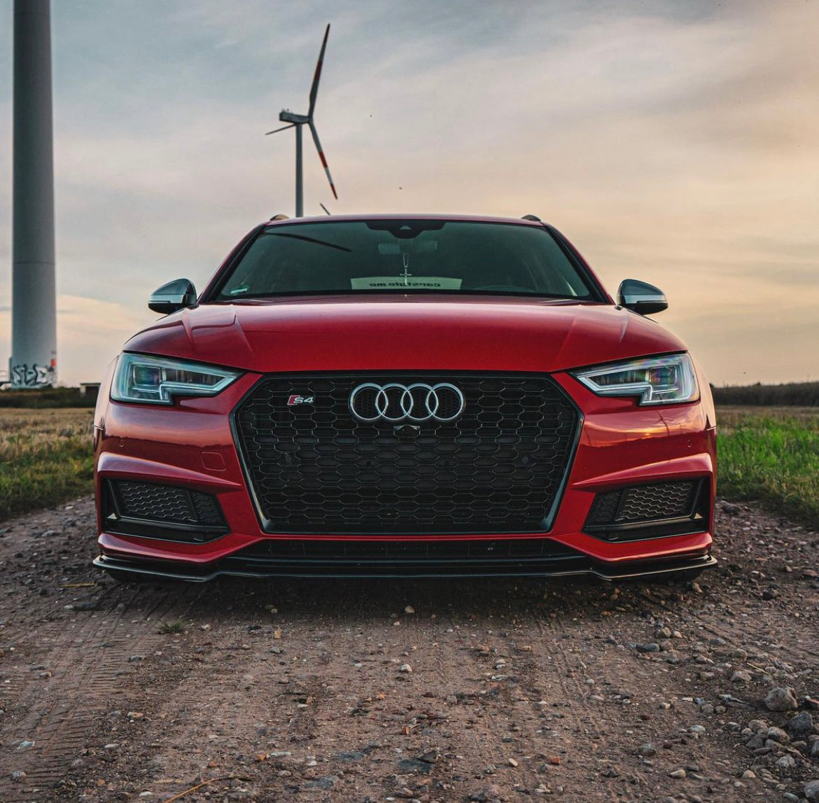 Audi RS4 Honeycomb Front Grille | (2017-2019) B9 A4/S4