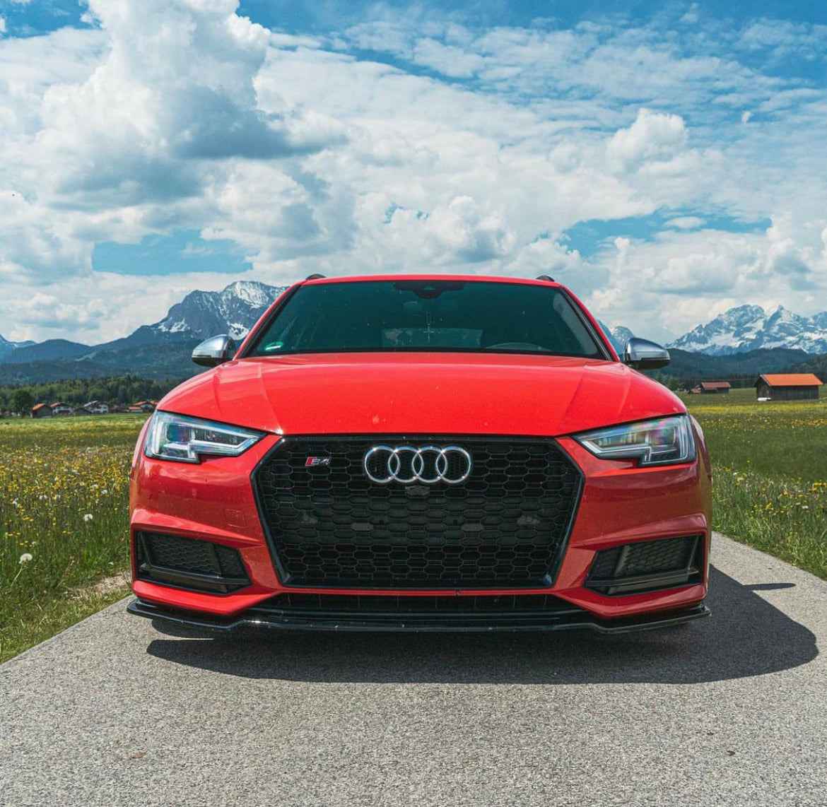 Audi RS4 Honeycomb Front Grille | (2017-2019) B9 A4/S4