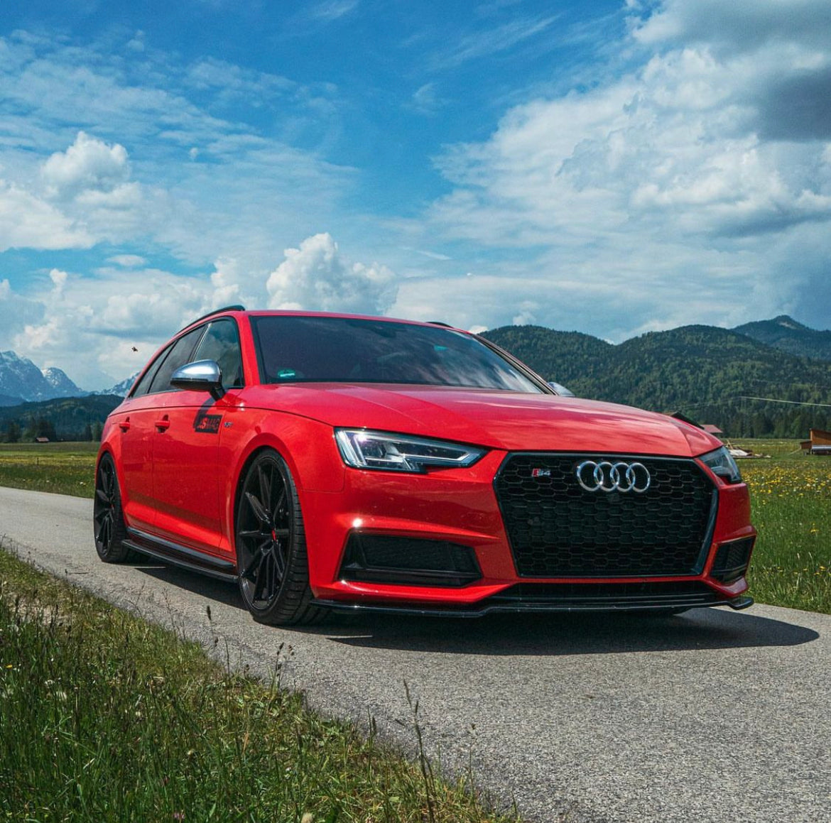 Audi RS4 Honeycomb Front Grille | (2017-2019) B9 A4/S4