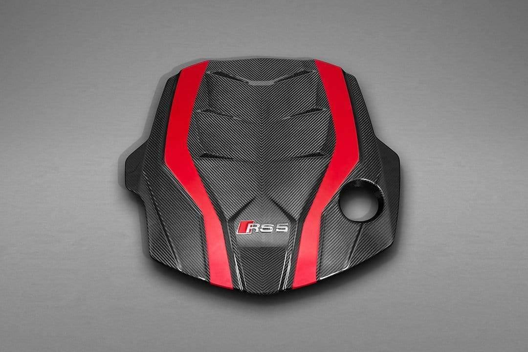 Audi RS5 (F5) - Carbon Fiber Engine Cover & Lock Cover Set