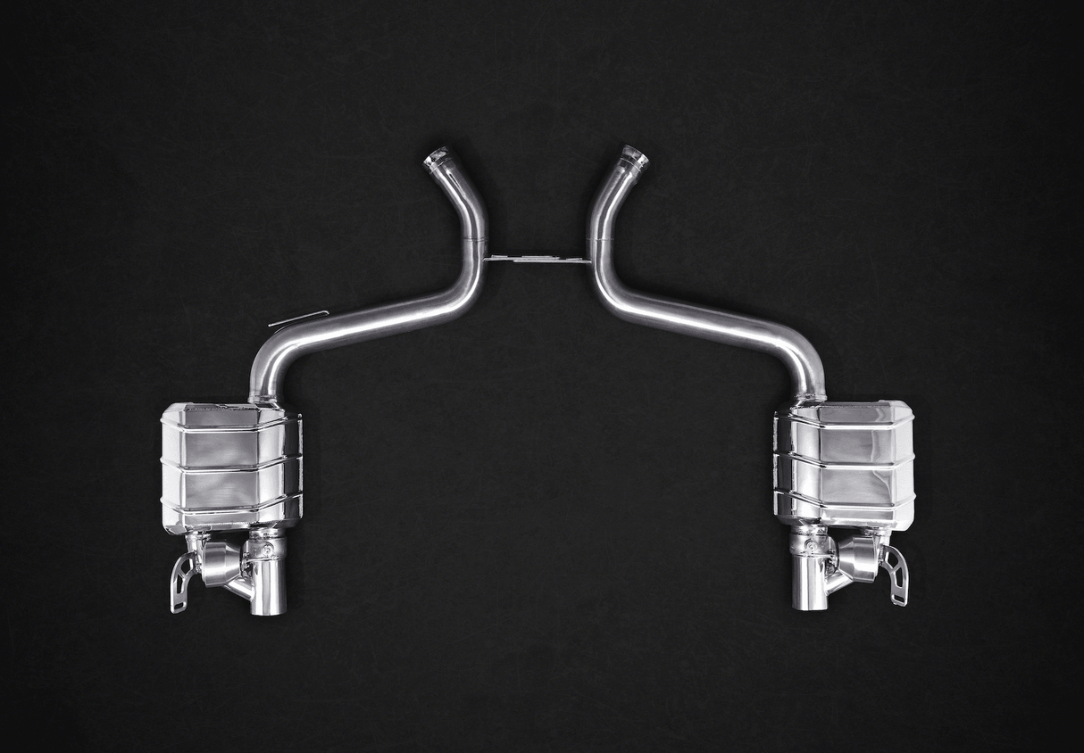 Mercedes SL63/65 AMG (R231) Biturbo Valve Exhaust System, Cat Back (Inc. Remote)