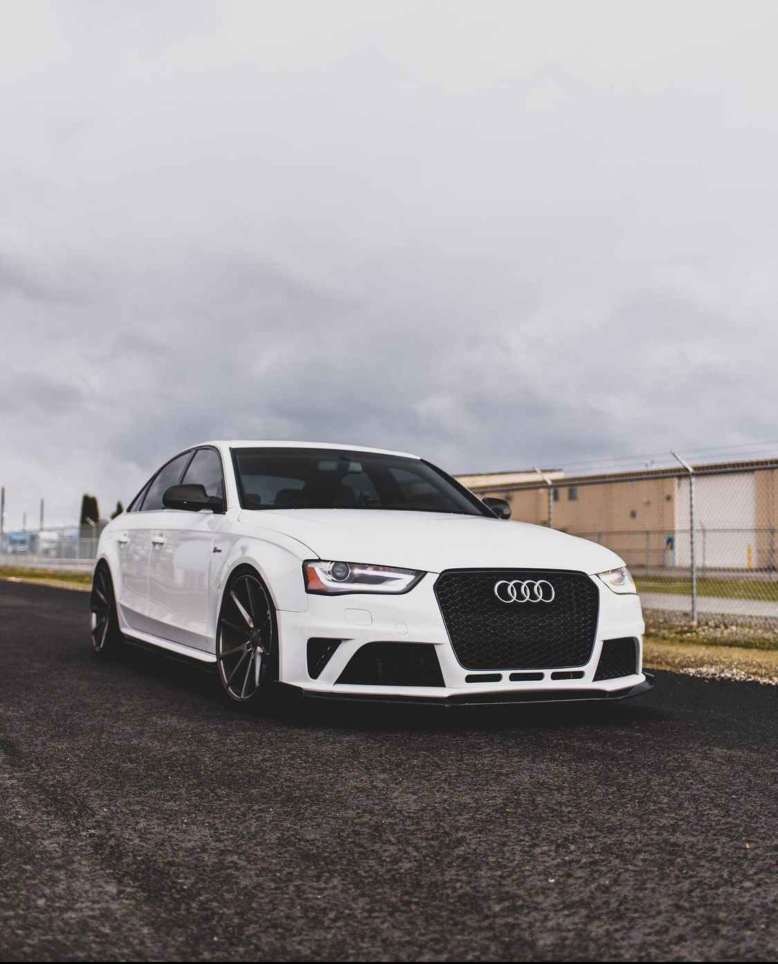 Audi RS4 Honeycomb Front Grille | (2013-2016) B8.5 A4/S4