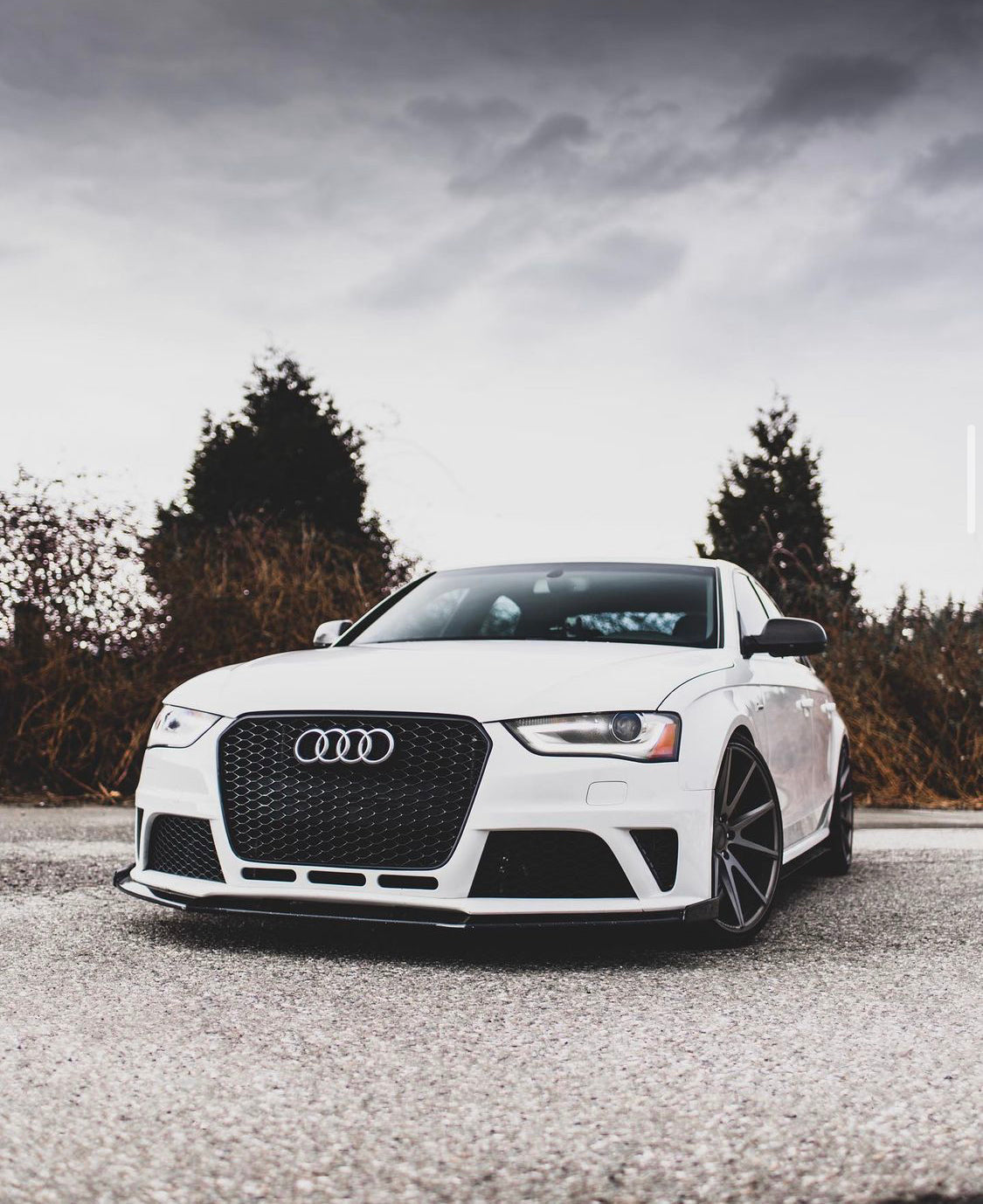 Audi RS4 Honeycomb Front Grille | (2013-2016) B8.5 A4/S4