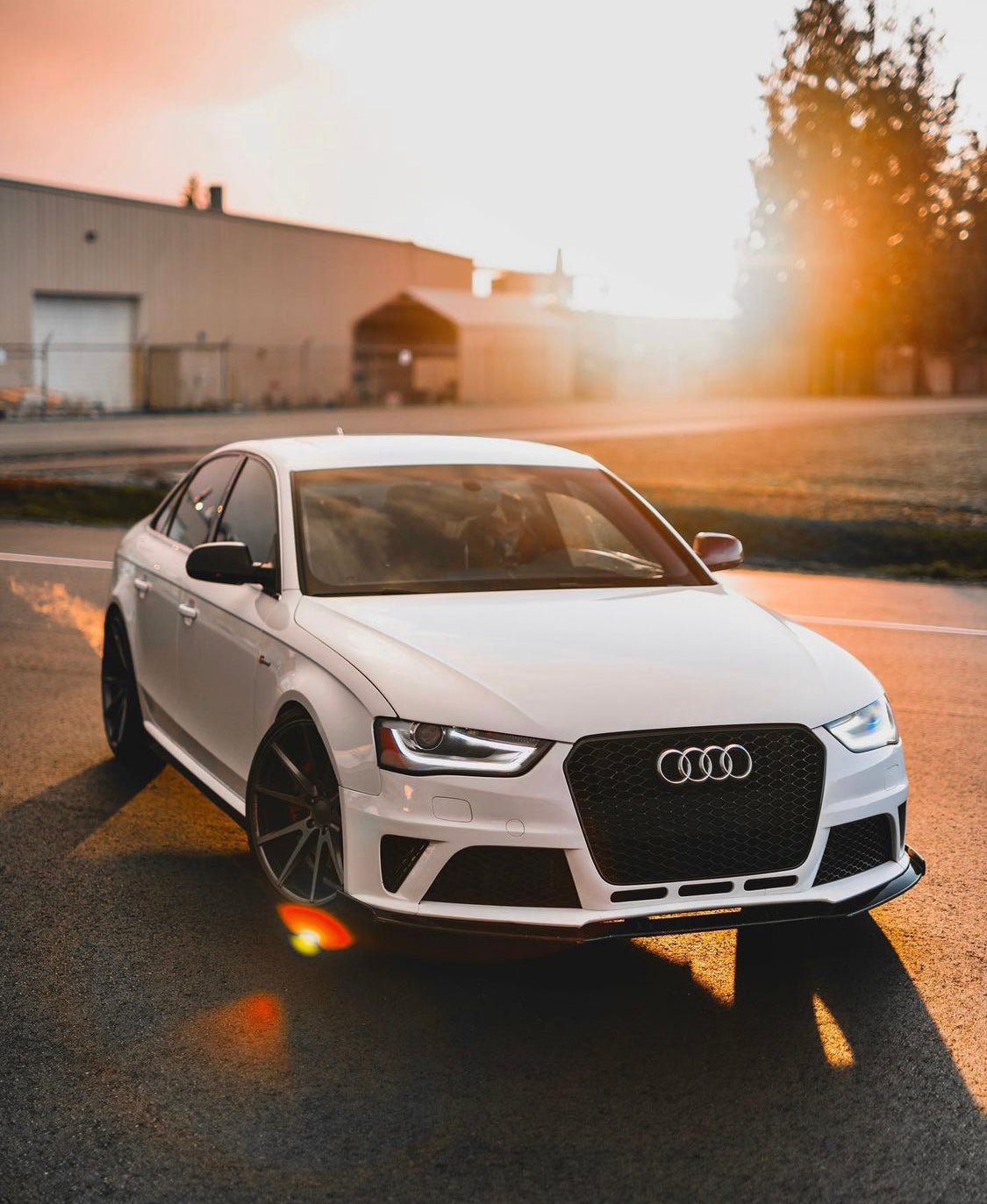 Audi RS4 Honeycomb Front Grille | (2013-2016) B8.5 A4/S4