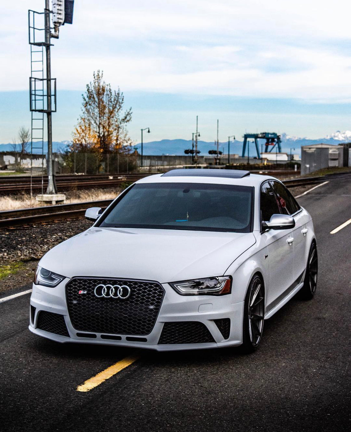 Audi RS4 Honeycomb Front Grille | (2013-2016) B8.5 A4/S4