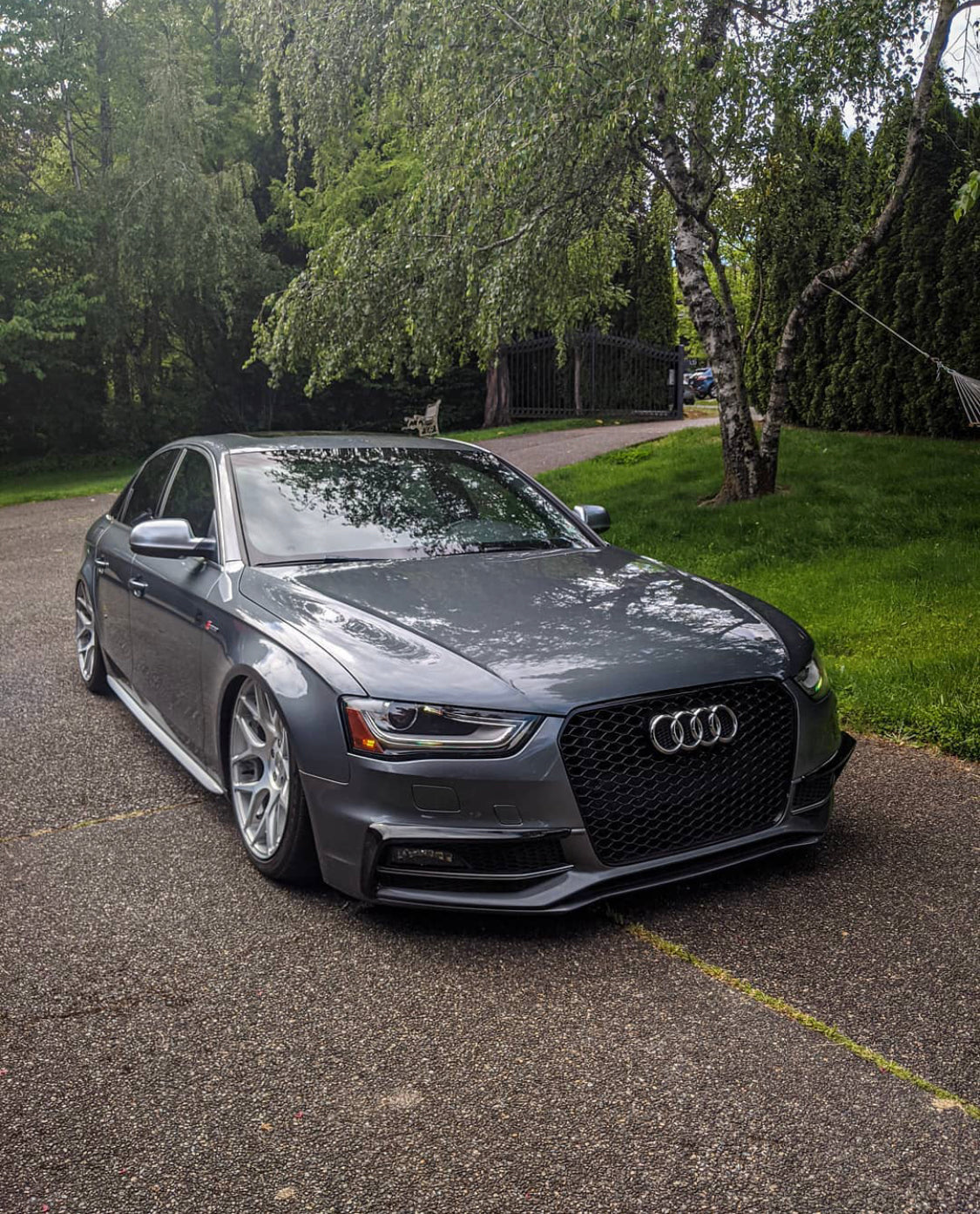 Audi RS4 Honeycomb Front Grille | (2013-2016) B8.5 A4/S4