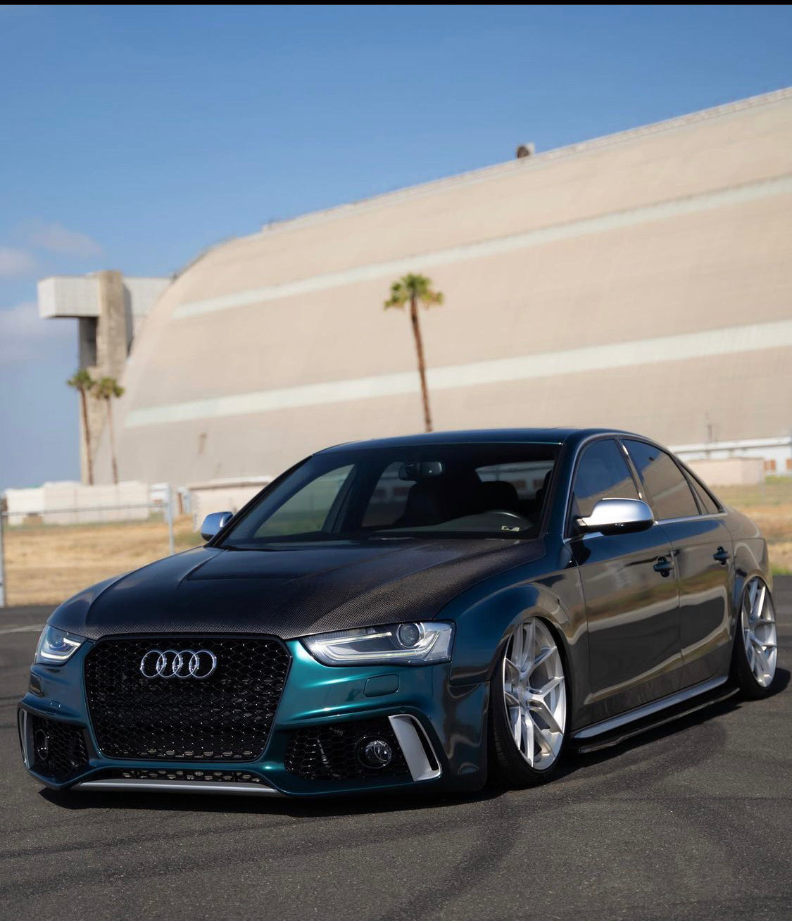 Audi RS4 Honeycomb Front Grille | (2013-2016) B8.5 A4/S4