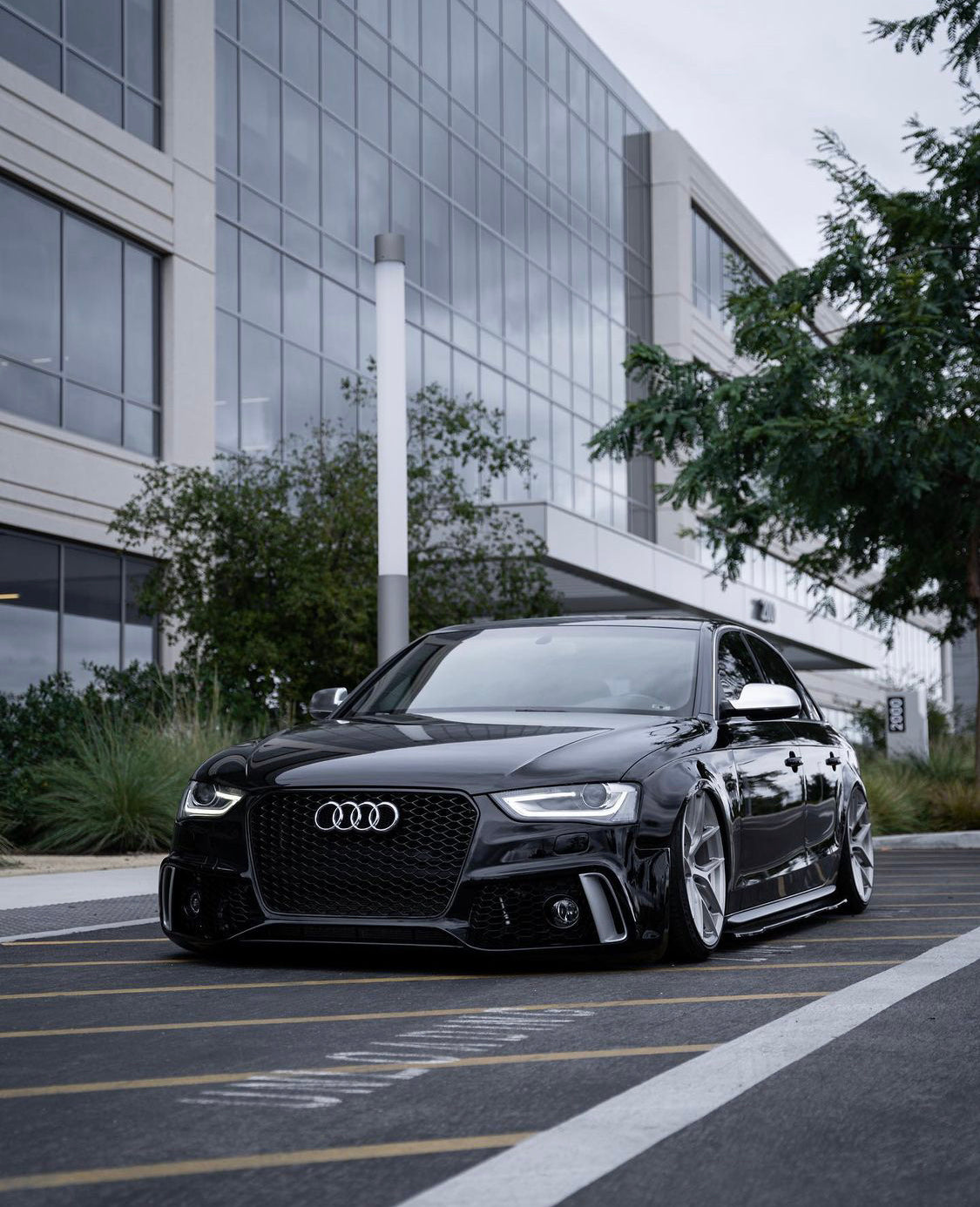 Audi RS4 Honeycomb Front Grille | (2013-2016) B8.5 A4/S4