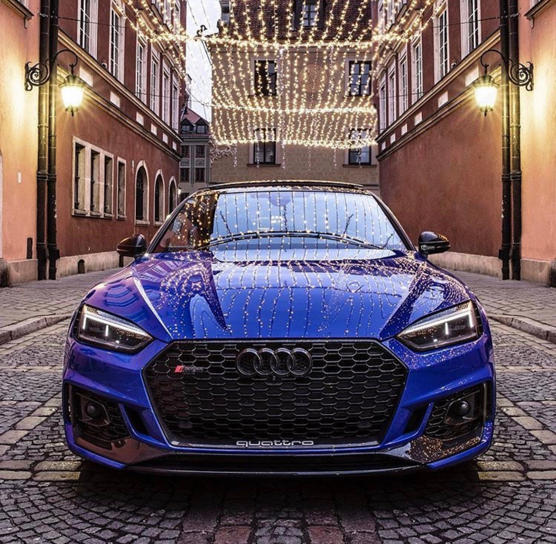 Audi RS5 Honeycomb Front Grille | (2017-2019) B9 A5/S5