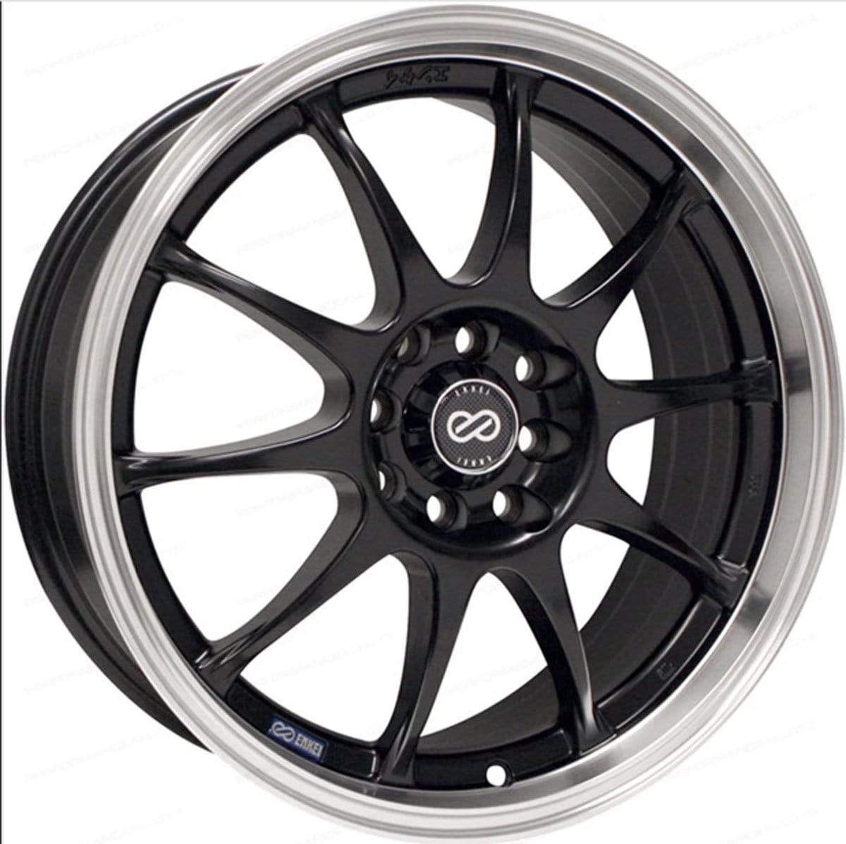 Enkei J10 15" 4x100/108 Matte Black