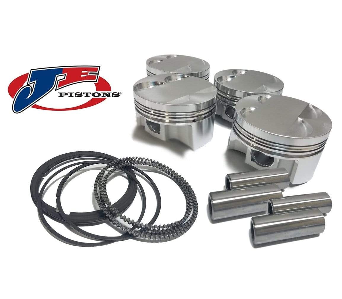 Piston Set by JE - 82.5mm Standard Bore | 10.5:1 CR | Stock Stroke - 92.8mm - 2.0T FSI