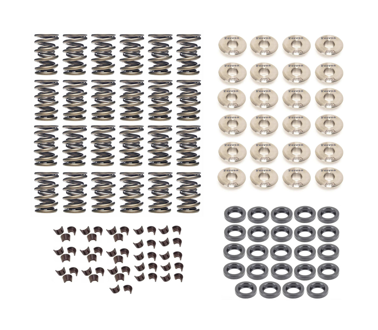 Ferrea Complete Dual Valve Spring Kit - Porsche / 911 Turbo 996TT / 3.6L Turbo