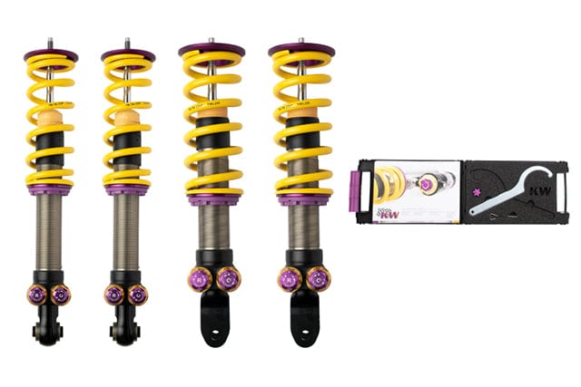 KW Suspensions KW V5 Coilover Kit - Chevrolet C8 Corvette Stingray w/ magride; w/o noselift