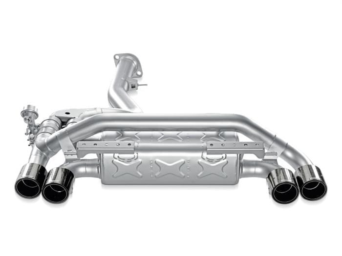 Akrapovic Slip-On Line Titanium Exhaust - E82 BMW | 1M Coupe (w/o Tips)