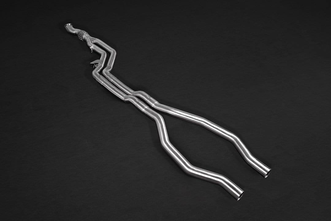 BMW M2 (F87) - Valved Exhaust System with Mid-Pipes & Remote (Stainless Tips)