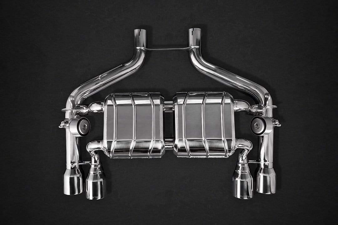 BMW M2 (F87) - Valved Exhaust System with Mid-Pipes & Remote (Stainless Tips)
