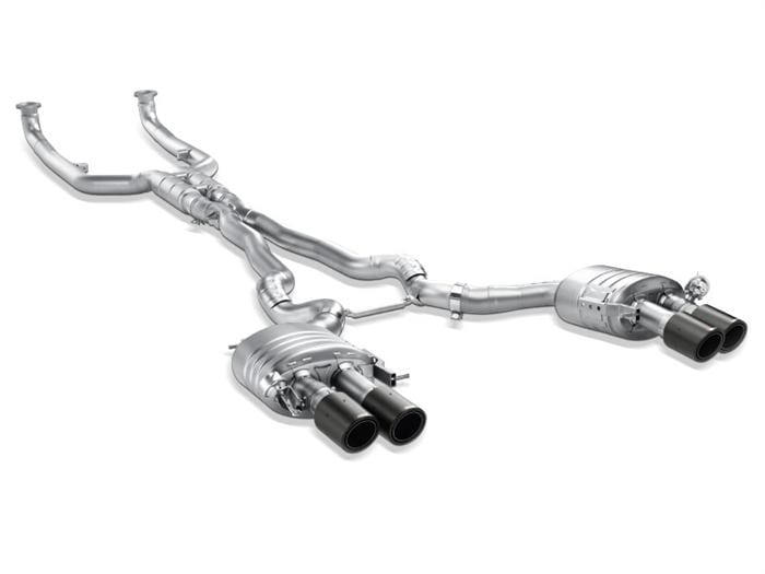 Akrapovic Evolution Line Titanium Exhaust - F1X BMW | M6 (w/o Tips)