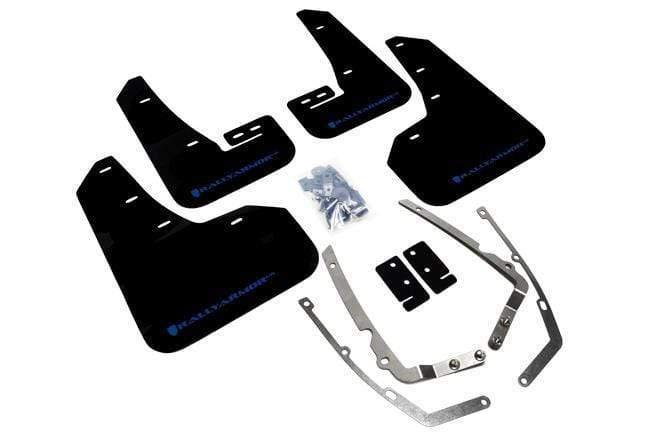 Rallyarmor 2015+ MKVII VW Golf / GTI /TSI Mud Flaps Blue Logo