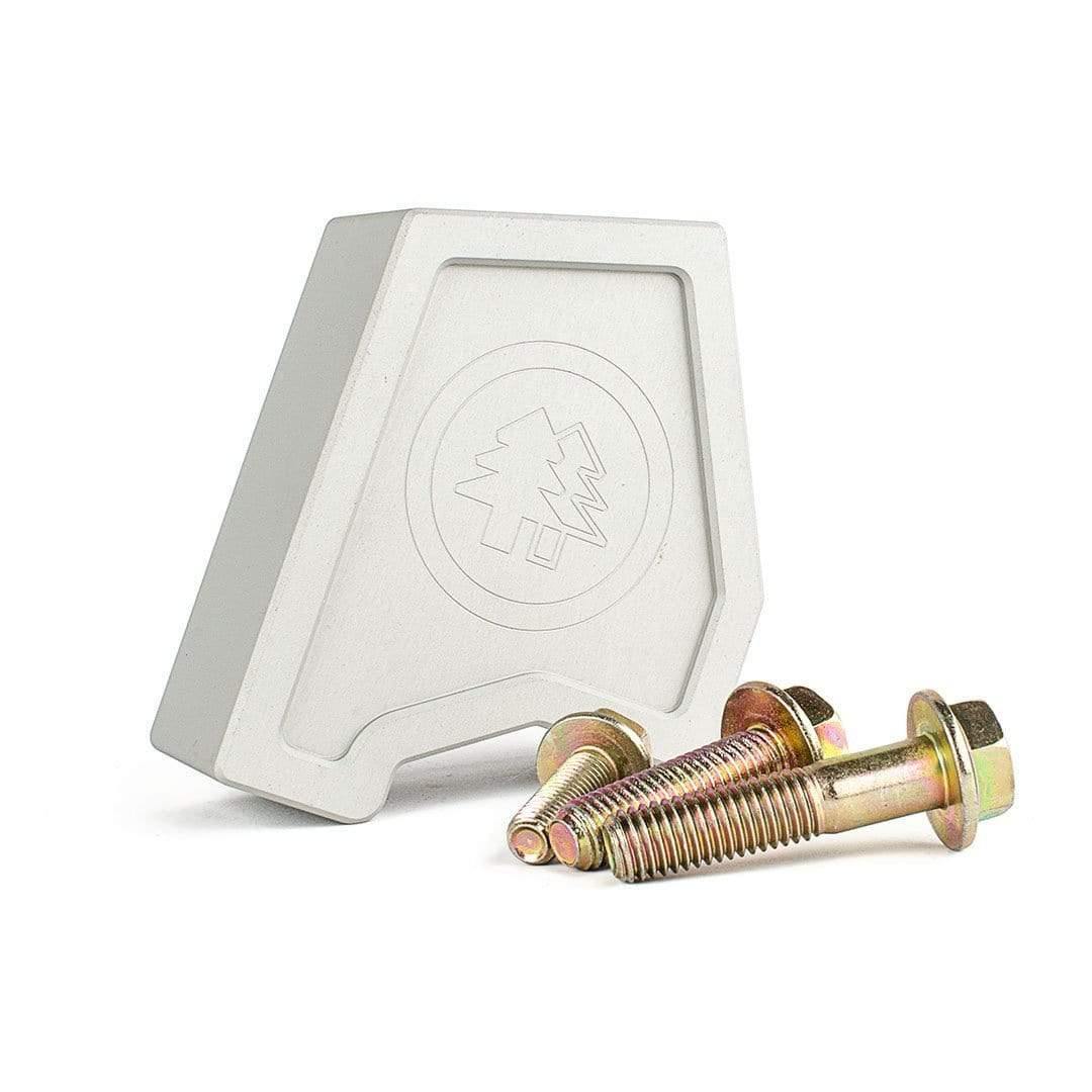BFI Billet Aluminum Solid Front Motor Mount - MK2 / Corrado G60 (SILVER)