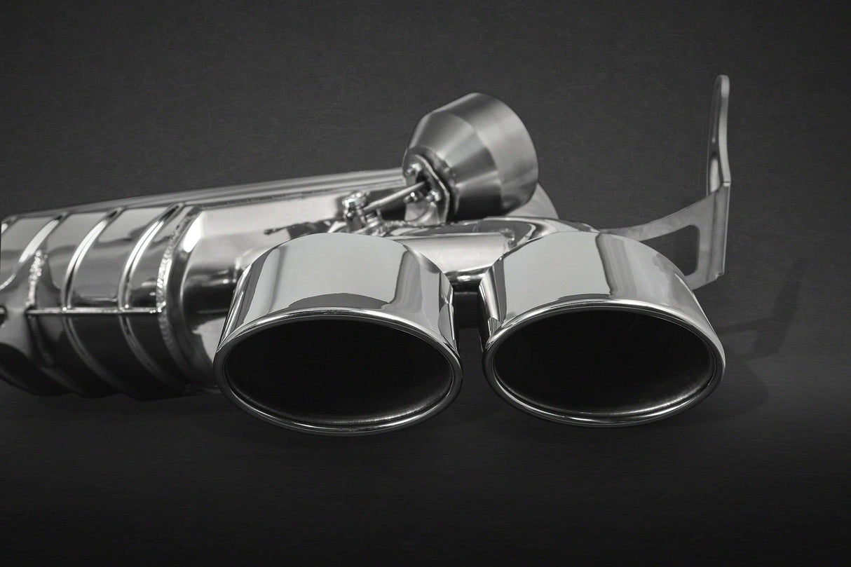 Mercedes ML63 AMG (W164)- Valved Exhaust System (Incl. Remote) with Stainless Tips