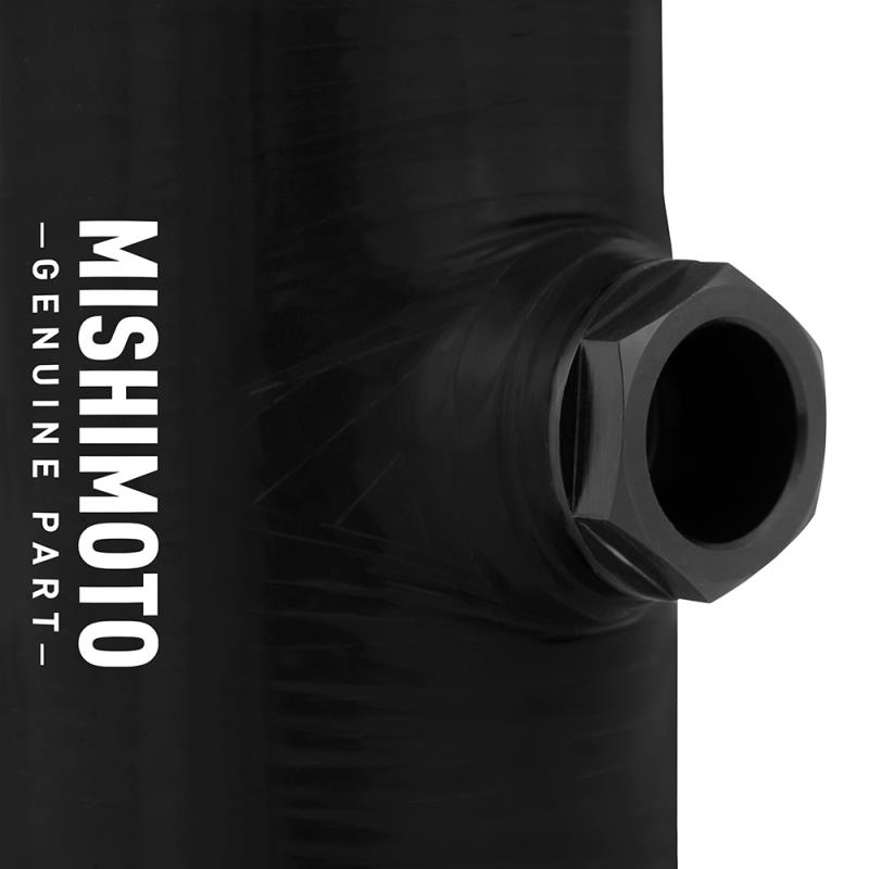 Mishimoto 2.5in Black Silicone Coupler w/ 1/8in NPT Bung