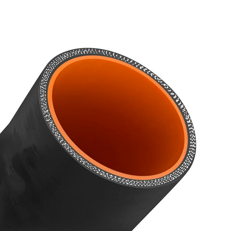 Mishimoto 3.0in Black Silicone Coupler w/ 1/8in NPT Bung