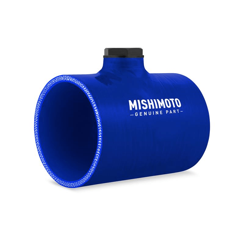 Mishimoto 3.0in Black Silicone Coupler w/ 1/8in NPT Bung