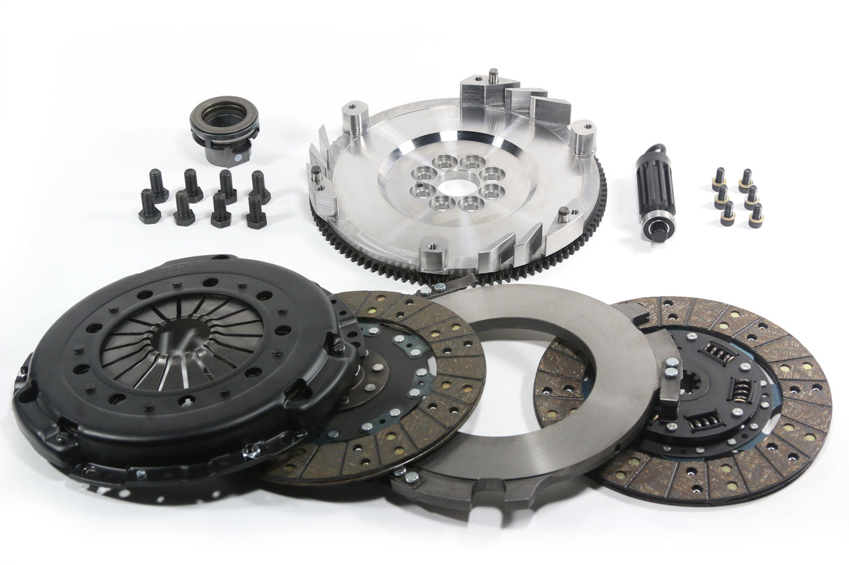 DKM Stage 3 MS Twin Disc Clutch & Flywheel Kit | VW/Audi