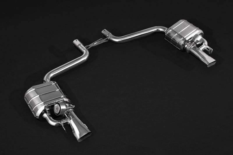 Mercedes E43AMG & E400 (A/C238) Valved Catback System, Mid Pipes, with CES-3
