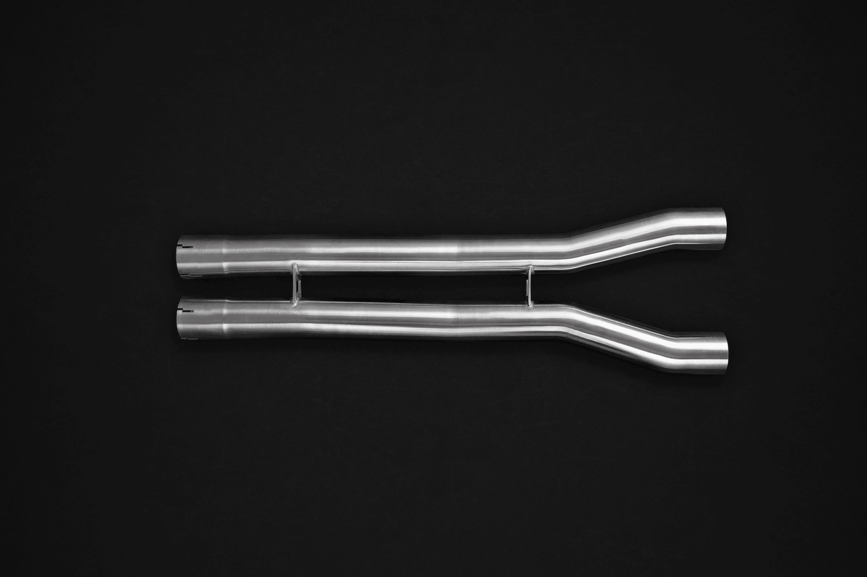 Mercedes S63 AMG (W222) 4.0 V8 BiTurbo - Valved Exhaust System & Mid-Pipes (Incl. CES-3 Remote)