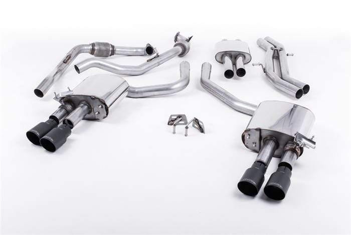 Milltek 2.5" Valved Resonated Cat Back Exhaust - Audi B9 S4 | S5 | 3.0T