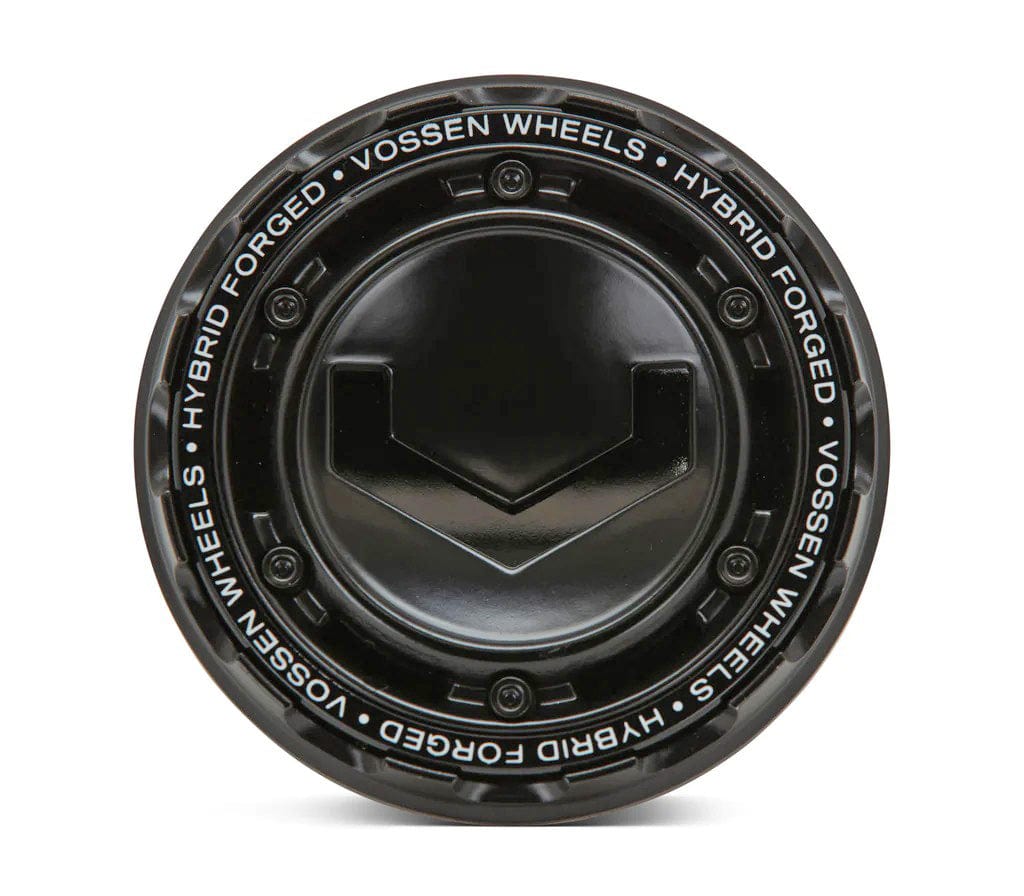 Vossen Modular Billet Center Caps- Satin Black / Gloss Black