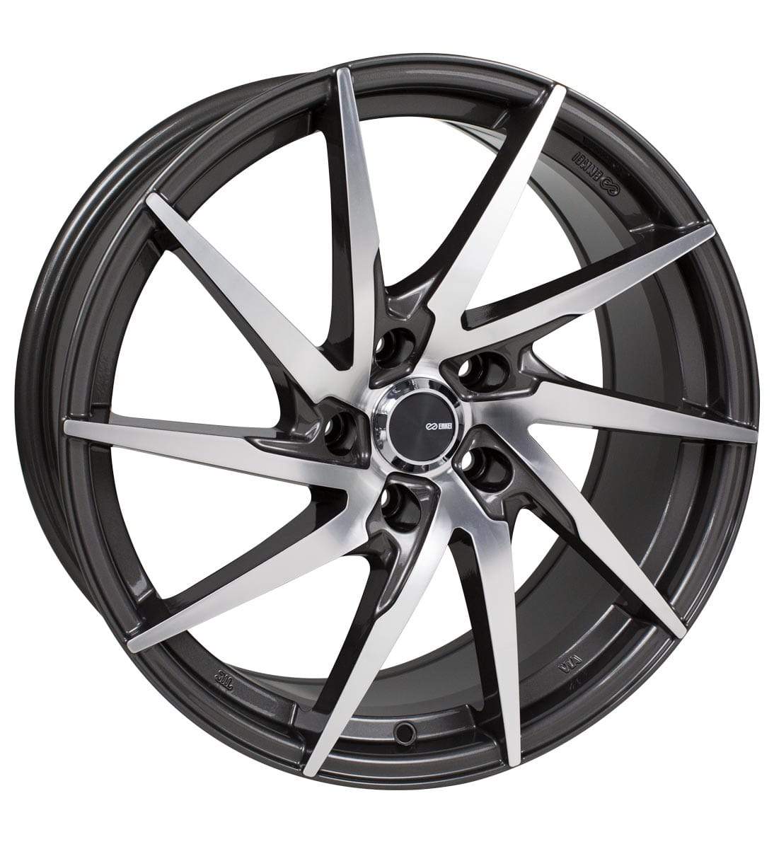 Enkei PW10 18" 5x112 Gunmetal Machined