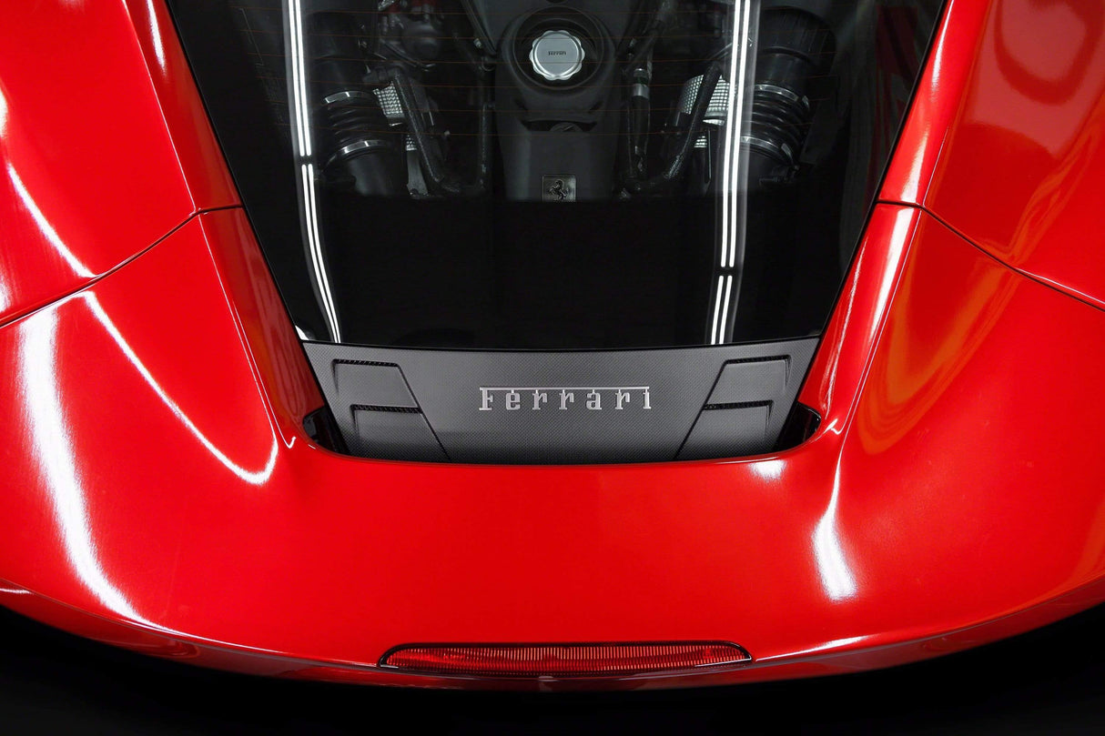 Ferrari 488 GTB Carbon Rear Air Guide (Matte)