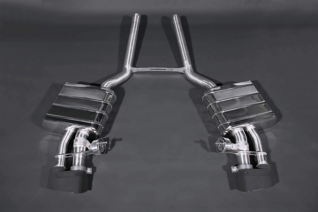 Audi RS4 (B7) Valved Exhaust System and Mid-Pipes (No Remote)