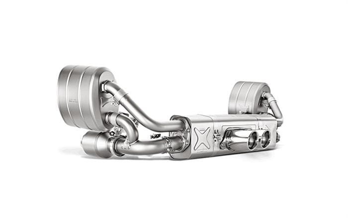 Akrapovic Evolution Line Titanium Exhaust - 991 GT3/RS (w/o Tips) - (NLA)