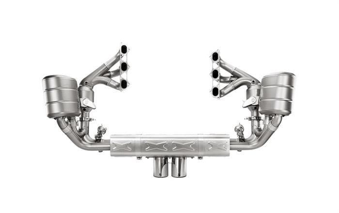 Akrapovic Evolution Line Titanium Exhaust - 991 GT3/RS (w/o Tips) - (NLA)