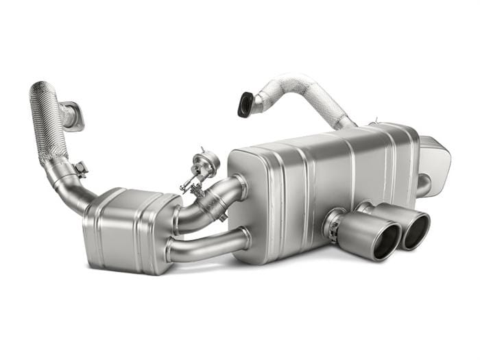 Akrapovic Slip-On Line Titanium Exhaust - 981 | Boxster | Cayman - (NLA)