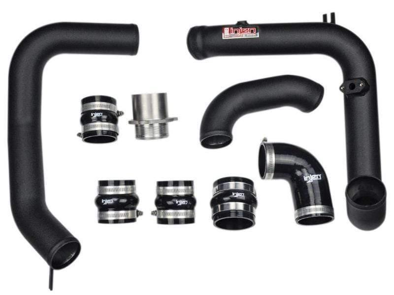 Injen SES Wrinkle Black Intercooler Pipes - VW Mk7 GTI